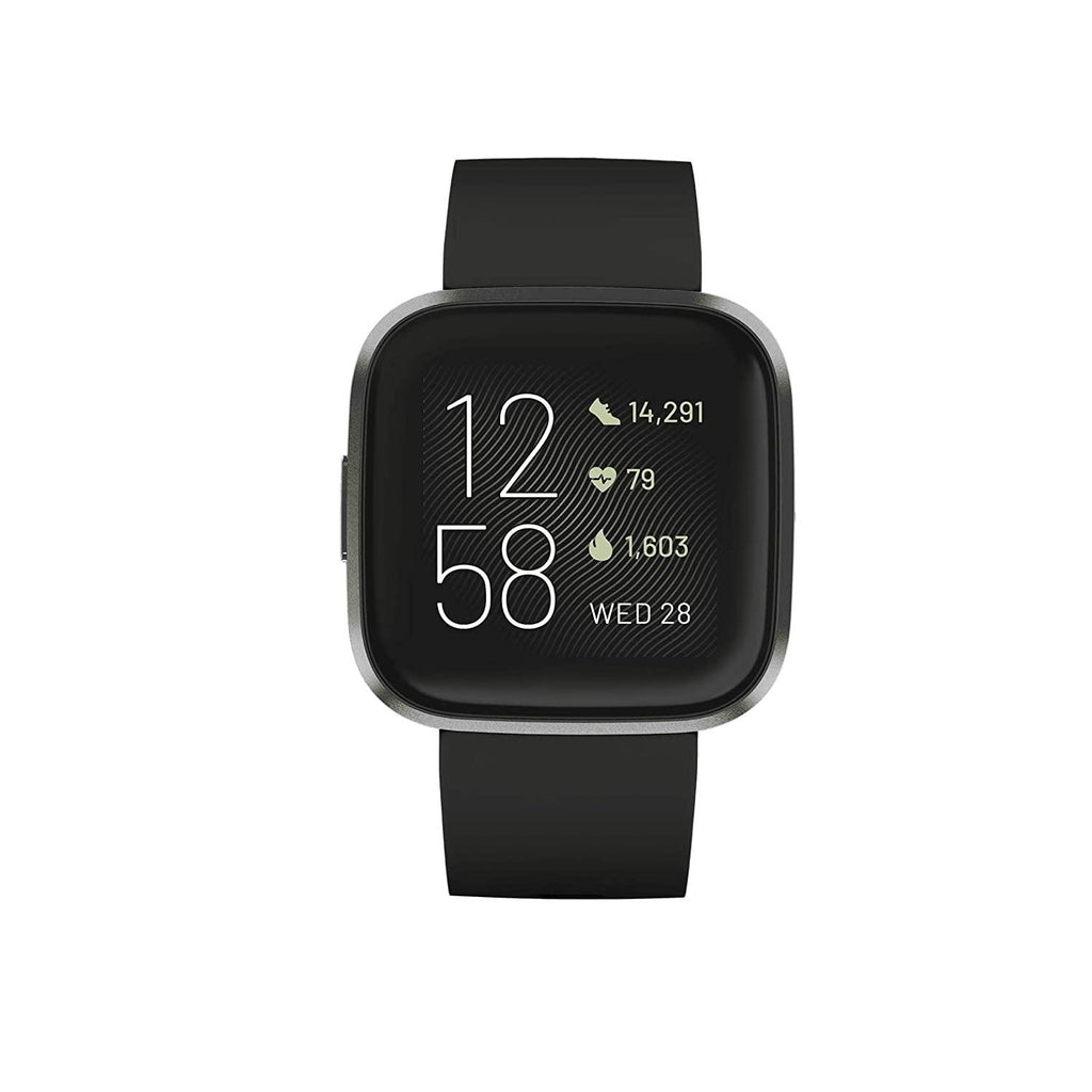 Fitbit Versa 2 Black / Carbon Aluminium - Ram Prasad Agencies | The Watch Store